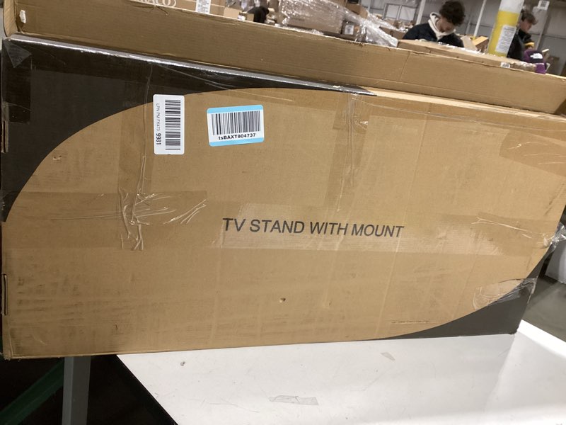 Condition photo showing New/Like New for Universal TV Stand Monitor with Mount 100 Degree Swivel Height Adjustable and Tilt Function for 19 to 43 inch LCD, LED OLED TVs,Space Saving Standing Bedroom Living Room Corner,Black 19"-43" SWIVEL FLOOR TV STAND