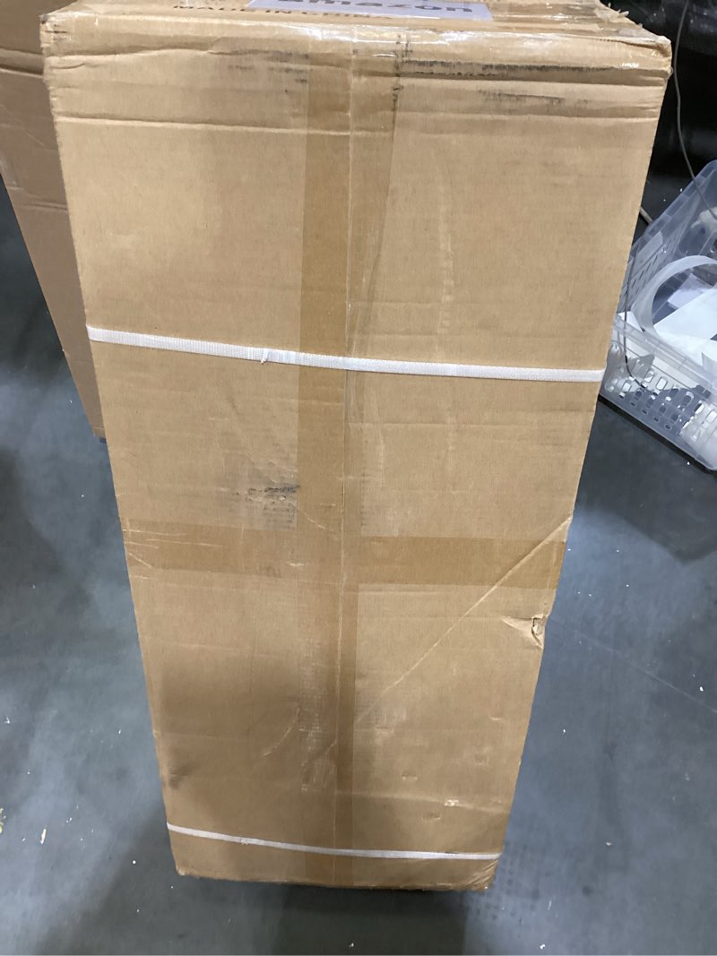 Condition photo showing As Is for Folding Exercise Bike, SLUNSE 5 IN 1 Foldable Stationary Bike for Home, Indoor Cycling Bike with 16 Level Adjustable Magnetic Resistance, 350LBS Weight Capacity, Soft Seat Backrest For Fitness Workout 4 IN 1 -Black Red