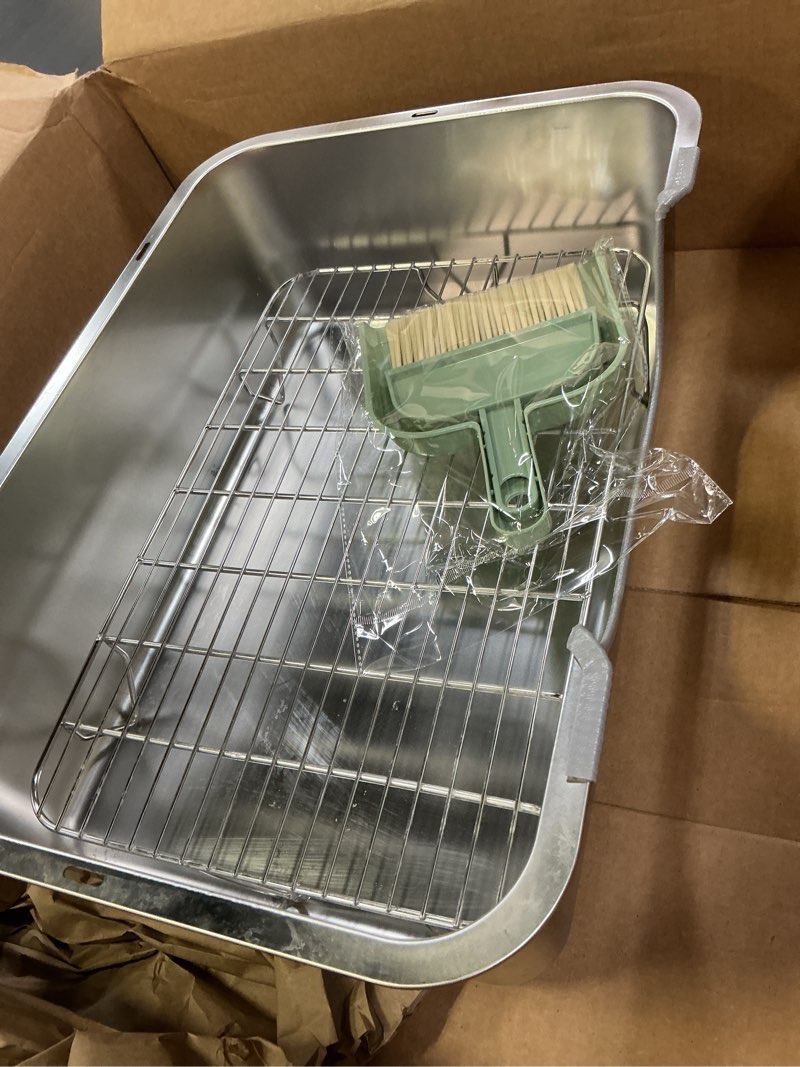 Condition photo showing Good Condition for Stainless Steel Sifting Litter Box for Rabbit (XL) X-Large