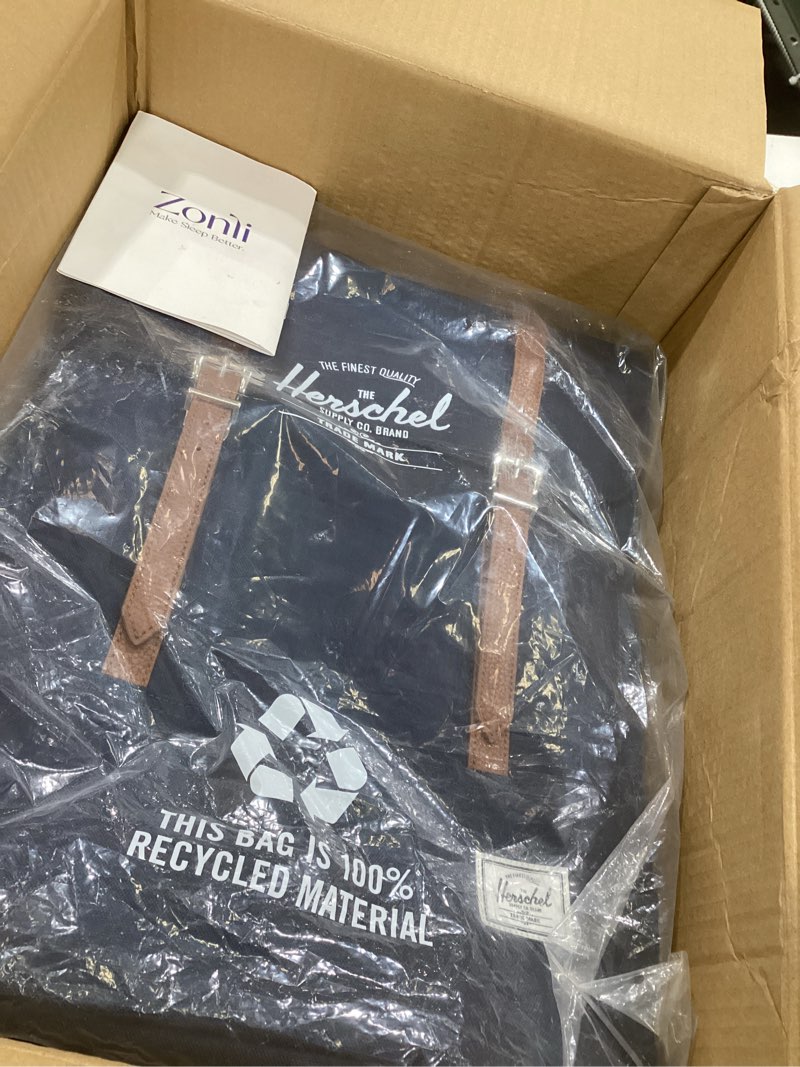 Condition photo showing Good Condition for Herschel Supply Co. Unisex Survey Backpack, Navy, 20L Standard Navy