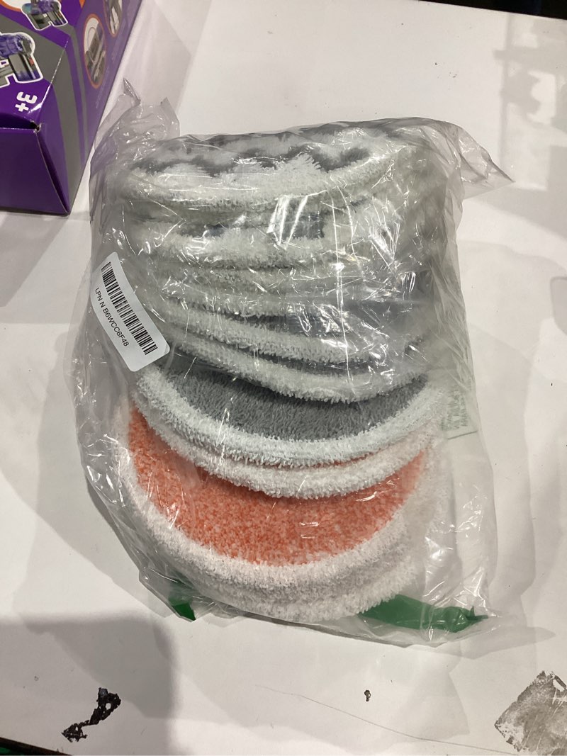 Condition photo showing Good Condition for Rotating Mop Replacement Pads Compatible with Bissell Spin-Wave 3897A 3712C 3712W SmartSteam Scrubbing Steam Mop, Spinwave Mop Pads 12 Pack 3897a(4+4+4)