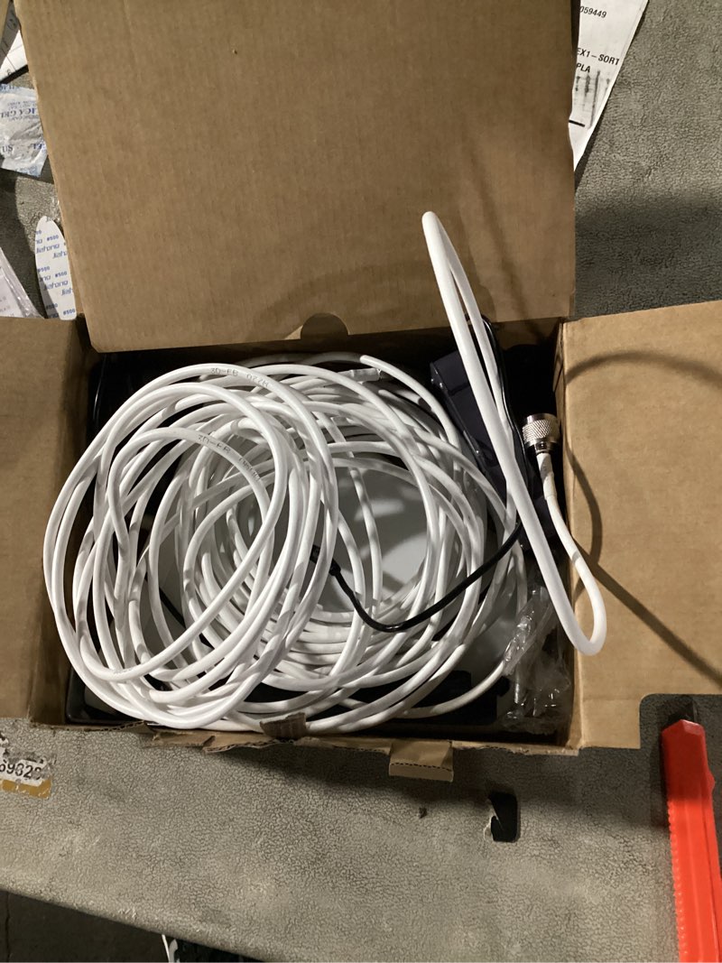 Condition photo showing Good Condition for Cell Phone Booster for Home & Multi-Room,Up to 7,000 sq ft,Cell Phone Signal Booster for Band 5/12/13/17,Boost 5G 4G Data for All U.S. Carriers FCC Approved Cell Signal Booster