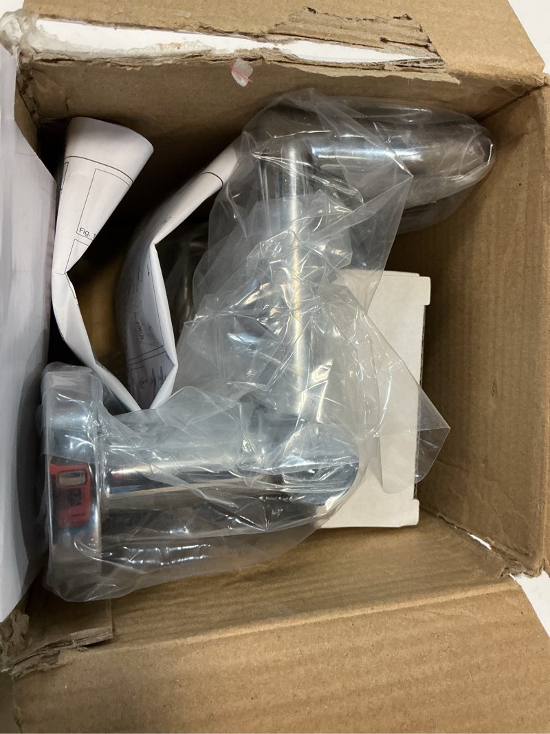 Condition photo showing New/Like New for delta faucet 41550 contemporary tissue holder/assist bar, chrome polished chrome