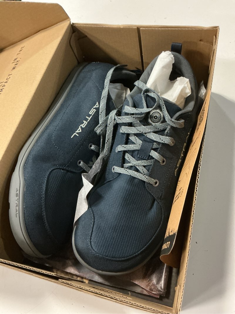 Condition photo showing New/Like New for astral loyak all weather shoes - men's & women's waterproof, breathable sneaker for travel & casual wear( size : m 10 /w 11 ))