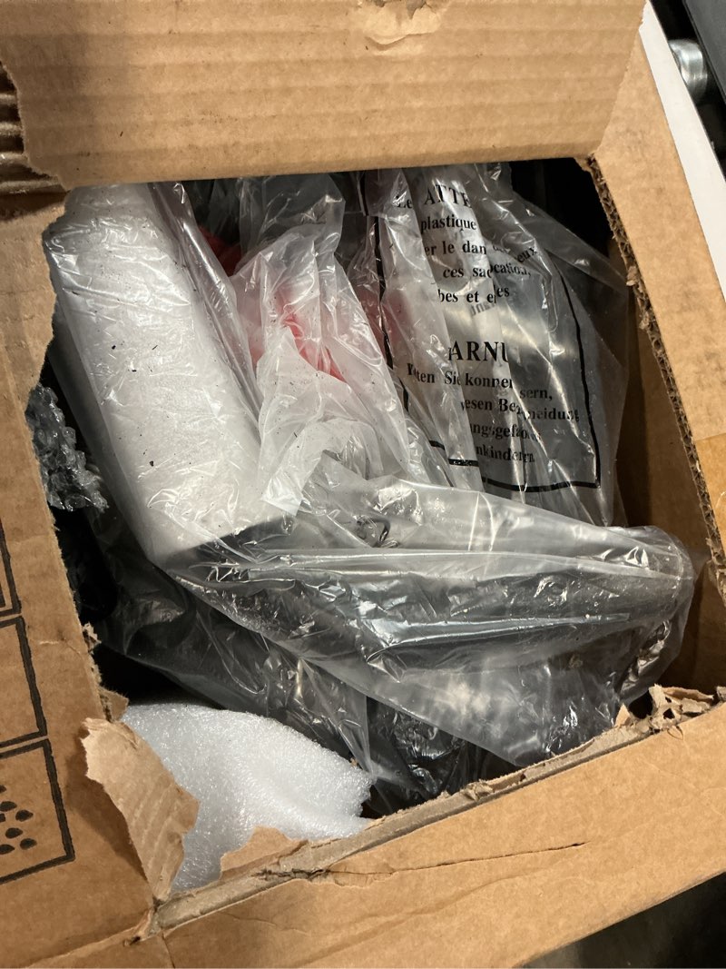 Condition photo showing As Is for Kanchimi 40" 48" Folding Mini Fitness Indoor Exercise Workout Rebounder Trampoline with Handle, Max Load 330lbs 40" Black