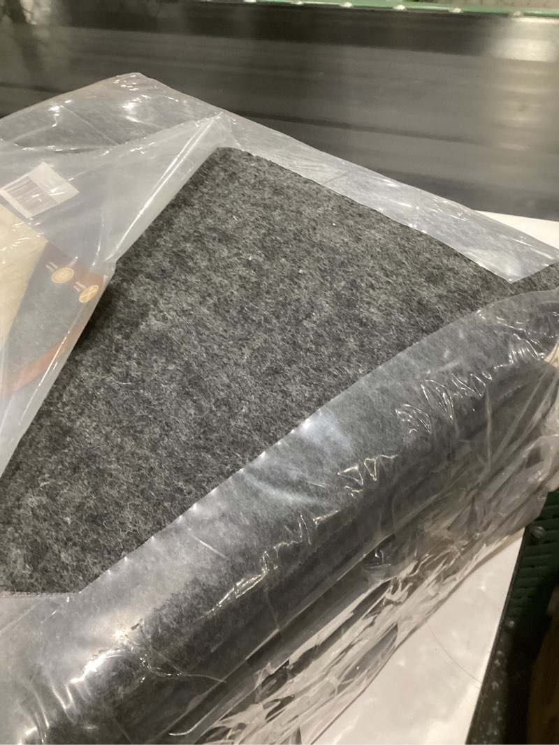 Condition photo showing Good Condition for felt rug pad, 9 x 12 ft rubber non-slip rug pad gripper, keep rugs secure and in place, extra strong under carpet mat cushion - for all floors 9 x 12 ft (rectangular)