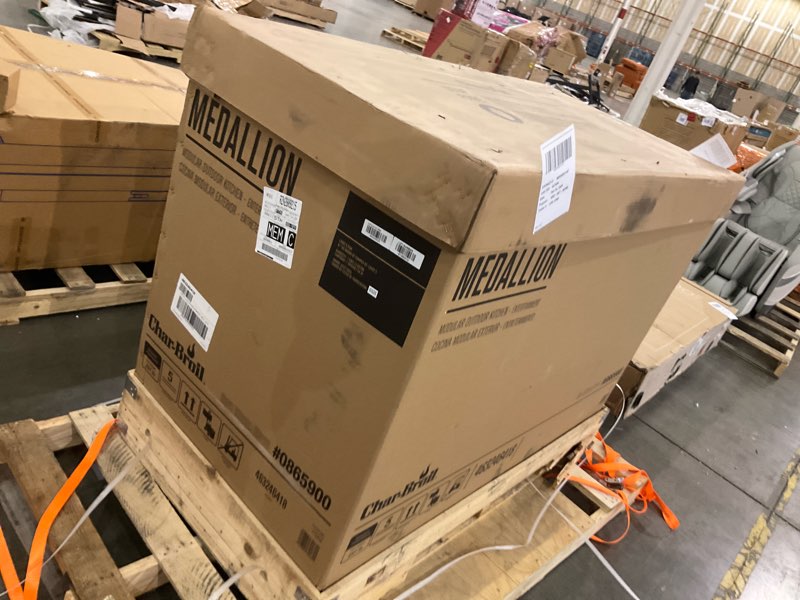 Condition photo showing Good Condition for Char-Broil Medallion Series Modular Outdoor Kitchen Stainless Steel Entertainment Module - 463246418