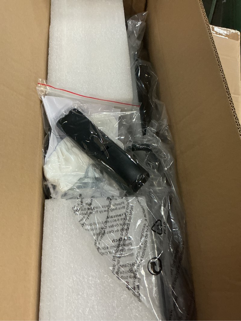 Condition photo showing New/Like New for black wireless picture light, 23.6" rechargeable led art lamp with remote, dimmable brightness, timer & adjustable arm for paintings, mirrors, and frames