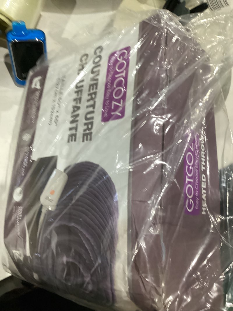 Got cozy heated throw