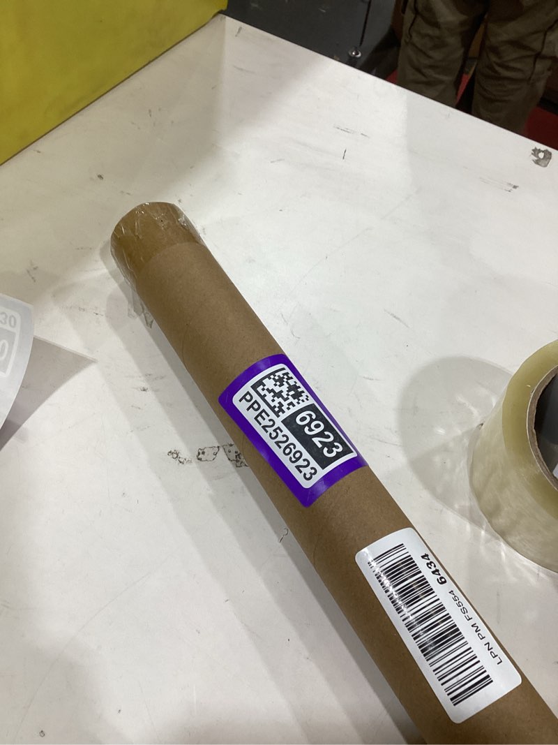 Condition photo showing New/Like New for Sash Curtain Rod for French Doors, Kitchen Curtain & Small Window, 3/8 Inch Diameter, Adjustable 16-28", 2 Pack, Black 16-28" Black -2 Pieces