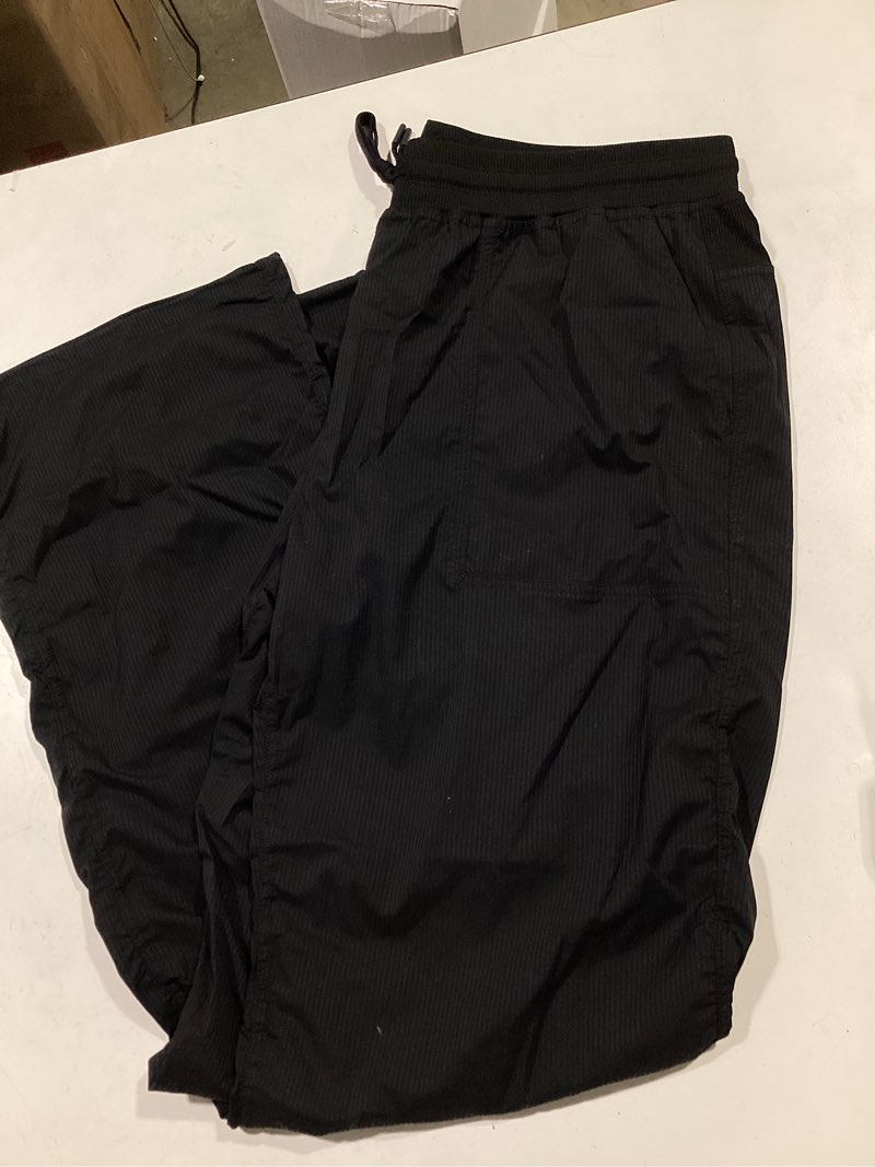 Condition photo showing Good Condition for sevego women's 30"/32"/34"/36"/38" tall inseam lightweight dance studio pants ruched workout athletic casual pants black x-large/34" inseam