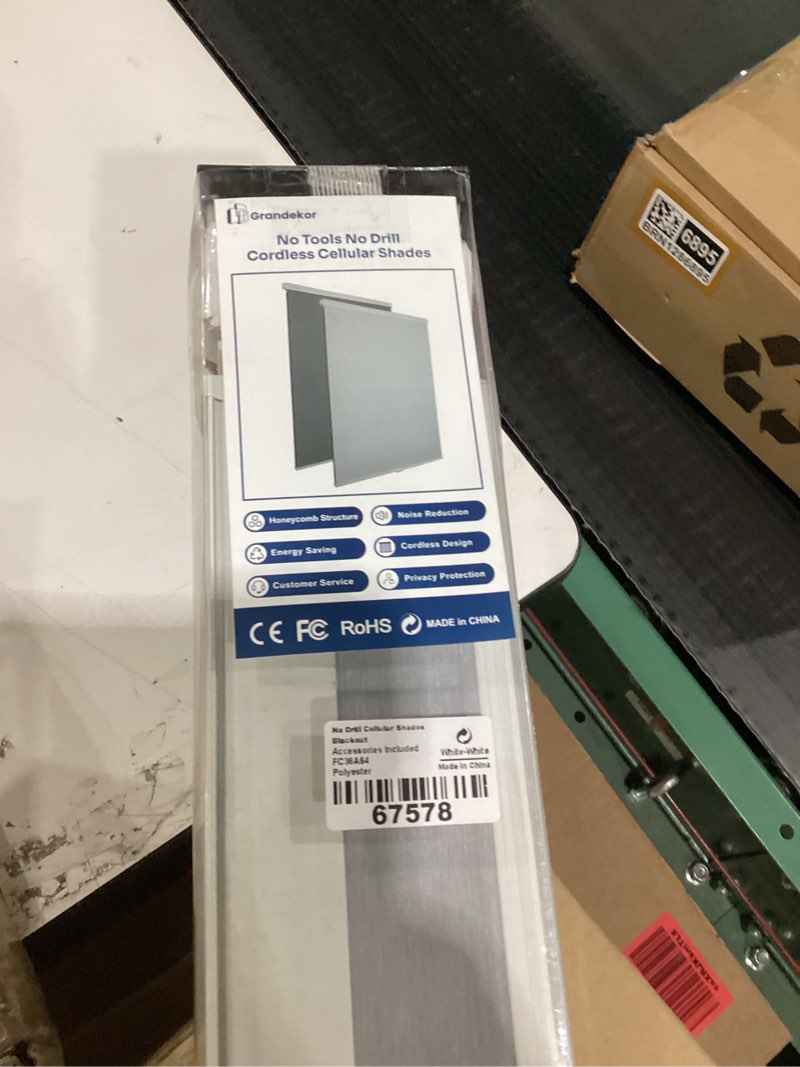 Condition photo showing Good Condition for Cordless cellular shades 