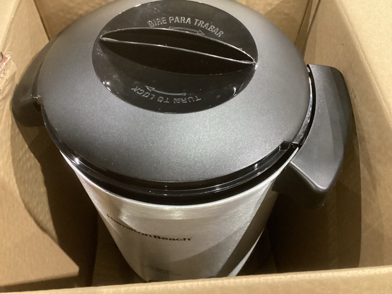 Condition photo showing Good Condition for Hamilton Beach 45 Cup Coffee Urn and Hot Beverage Dispenser, Silver Single-Spout