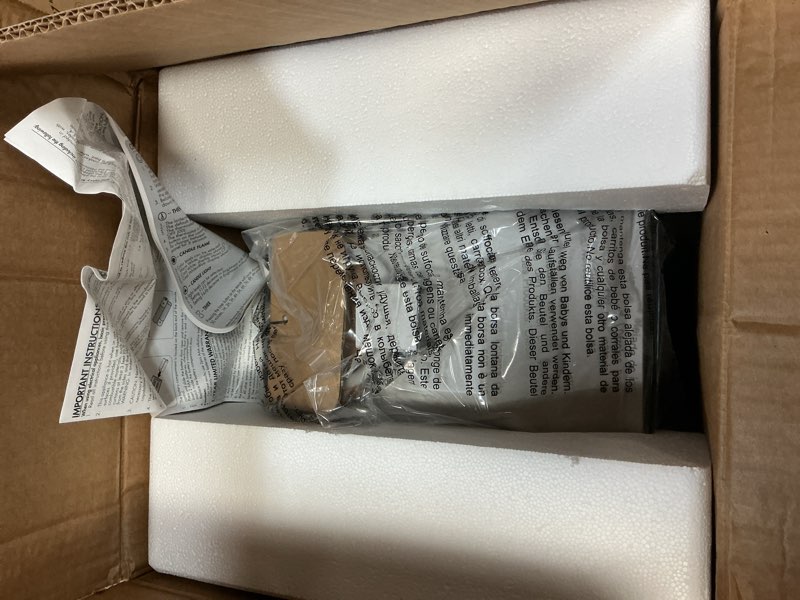 Condition photo showing As Is for Vapor gray duraflame  INFRARED QUARTZ ELECTRIC LANTERN HEATER  1,500 WATT INFRARED HEAT