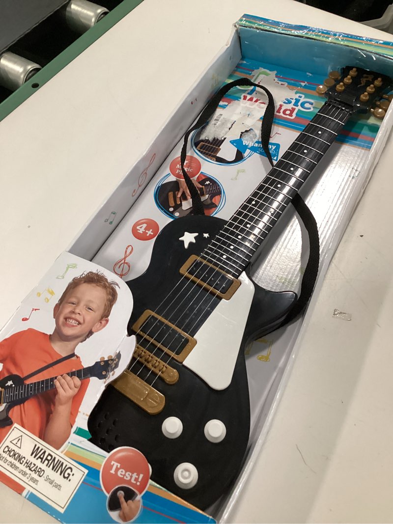 Condition photo showing Good Condition for Simba Toys My Music World Rock Guitar, Black