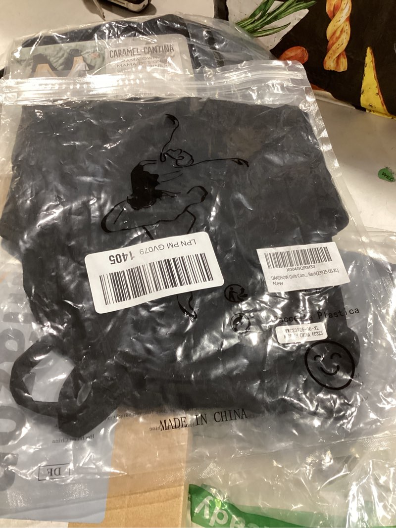 Condition photo showing New/Like New for danshow girls camisole dance leotard for ballet dancewear,pinch v-neck 8-10 years black