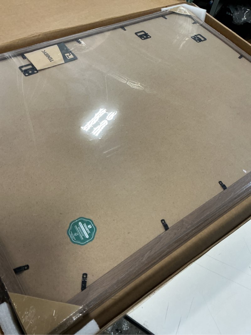 Condition photo showing New/Like New for Picture Frame 4 Pack - Solid Wood Poster Photo Frame - Woodgrain Series - Room, Office, Gallery, Studio Display - Wall Hanging 4 Pack Walnut 20x28