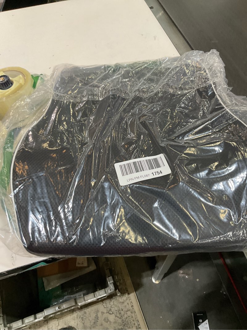 Condition photo showing Good Condition for lumbar support pillow for office chair, office home essentials,gifts for mom,dad, back support pillow for car, chair cushions,back pain relief improve posture,mesh cover double adjustable straps