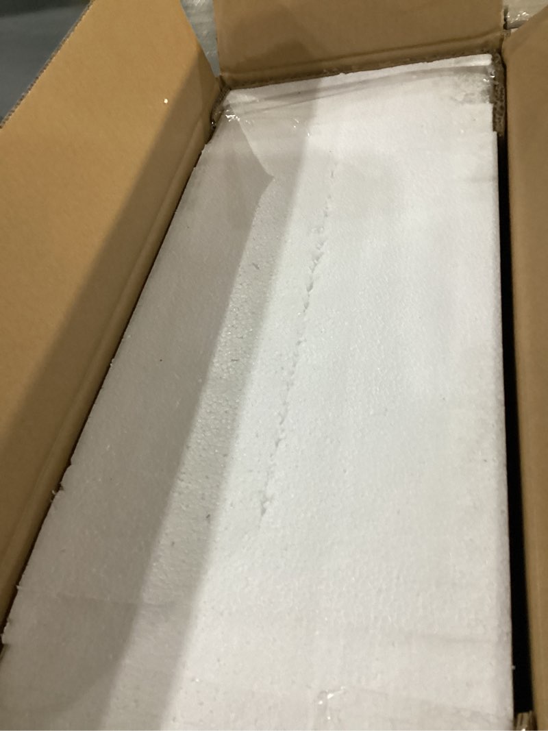 Condition photo showing New/Like New for 2 Pack 2 Light 13.85" Modern Concise Polyhedral Crystal Shade Wall Sconce Light Fixtures,Black Finish for Bathroom,Bedroom Living Room Bedside E12 Base Black 2 Pack 13.85 Inch