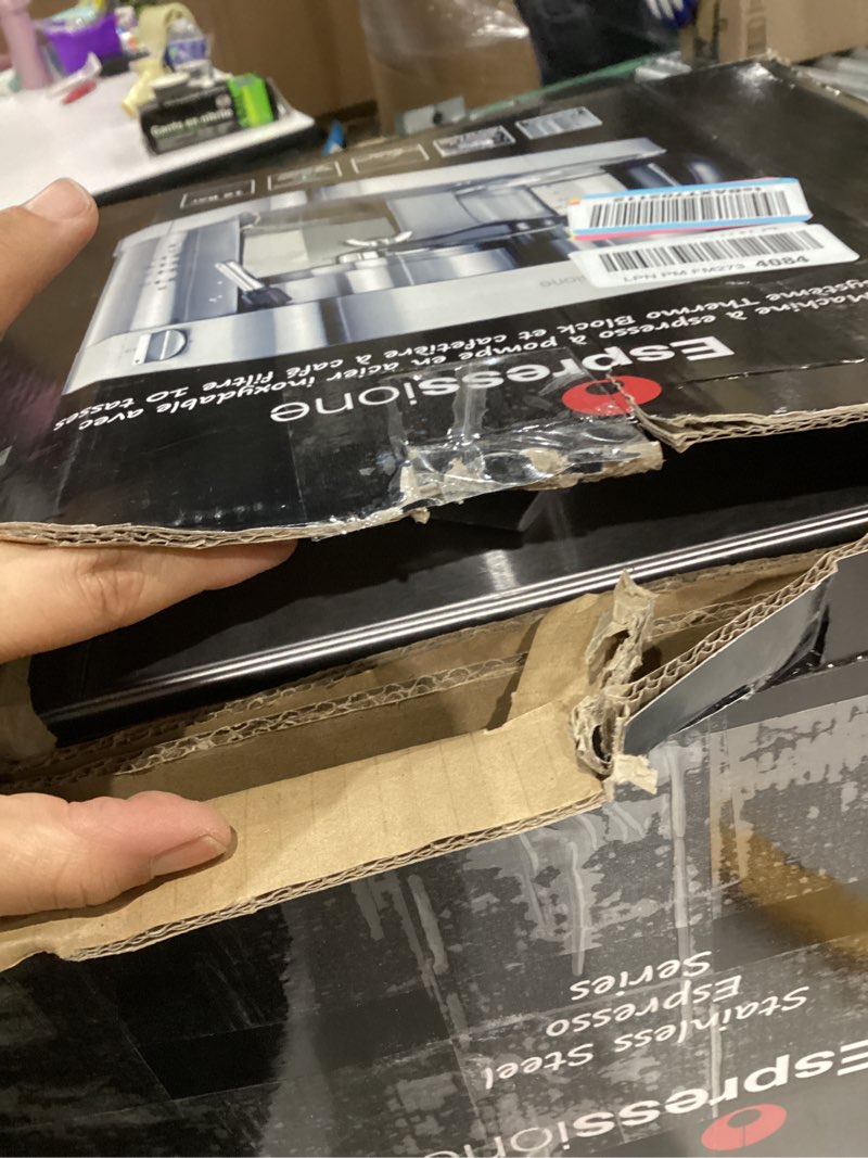 Condition photo showing Good Condition for Espressione Combination Stainless Steel Espresso + Coffee Maker, 10 cups