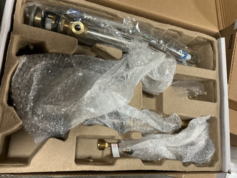 Condition photo showing Good Condition for proflo pfwsc2860 willett 1.2 gpm widespread bathroom faucet with pop-up drain assembly oil rubbed bronze faucet bathroom sink faucets double handle