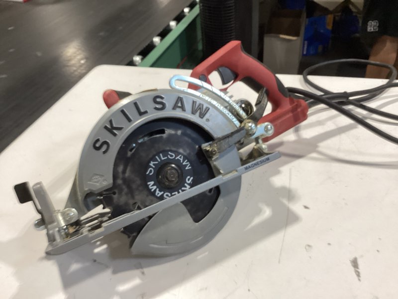 Condition photo showing As Is for skil skilsaw 15-amp 10-1/4-in worm drive circular saw