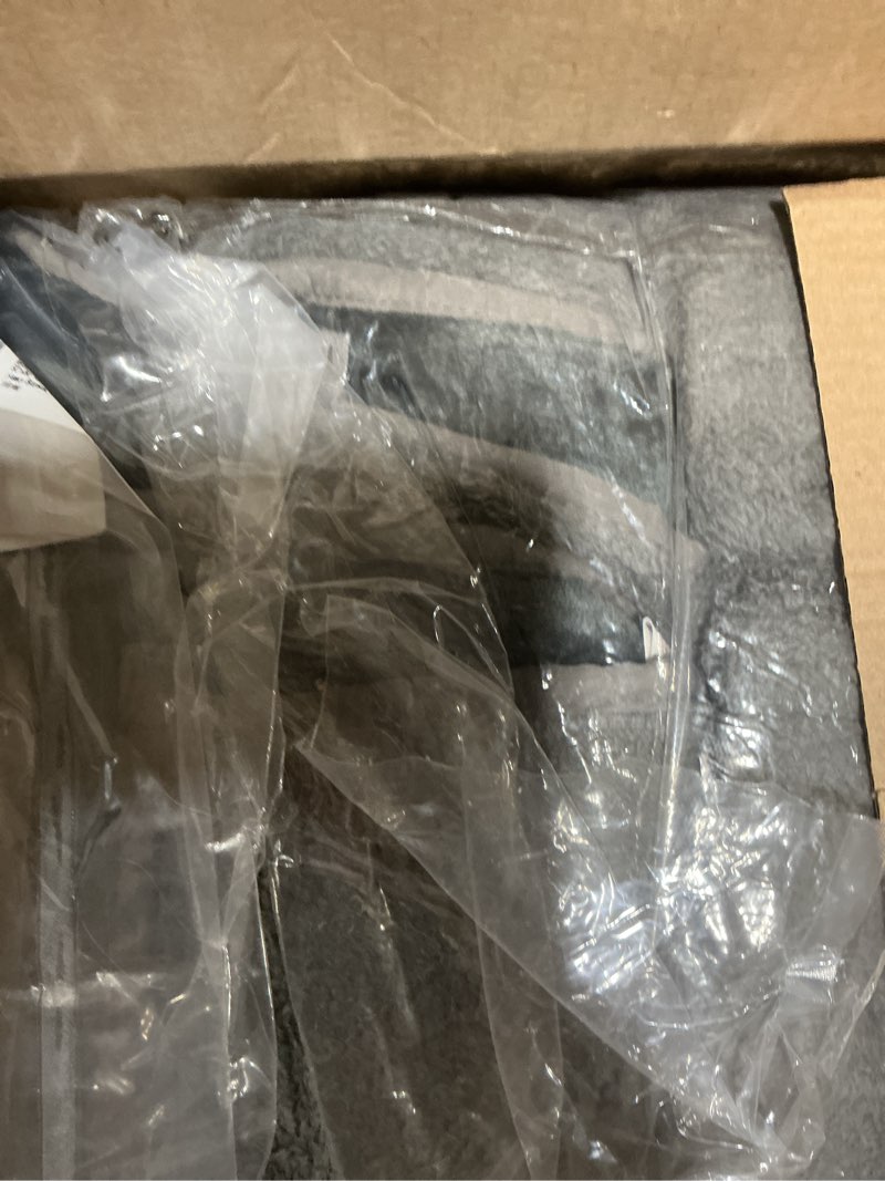 Condition photo showing Good Condition for Throw Sherpa Weighted Blanket 12 lbs - 48"x72" for Adults, Fleece Fluffy Fuzzy Cozy Plush Washable Heavy Blanket, Super Soft Warm for Queen Full Twin Size Bed in Winter 48"x72", 12 lbs Fleece Grey