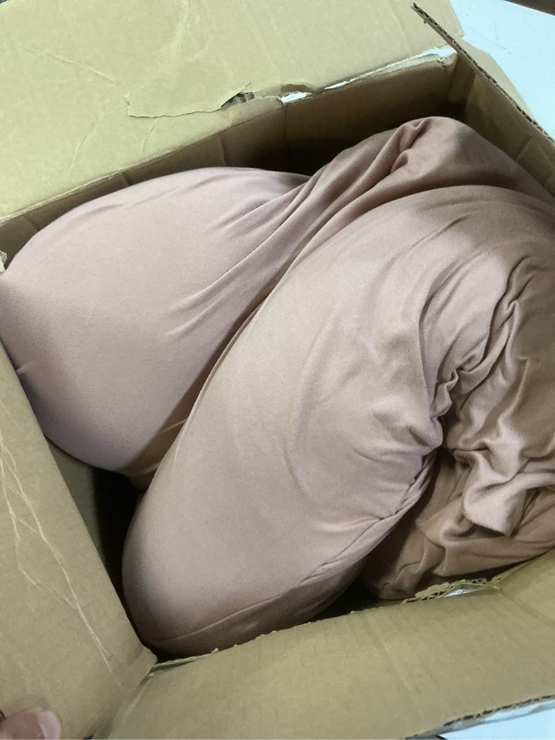 Condition photo showing Good Condition for Infant Support Cushion - Baby Support Cushion for Newborn, 0-24 Months, Portable Tummy Time Mat for Home and Travel, Soft Cotton, Supervised Use, Baby Essentials Gift, Pink (Cover Included)