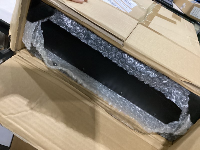 Condition photo showing New/Like New for allcos 24 inch metal coffee table legs desk legs for furniture, nightstand, end table, side table, desk, black, set of 2