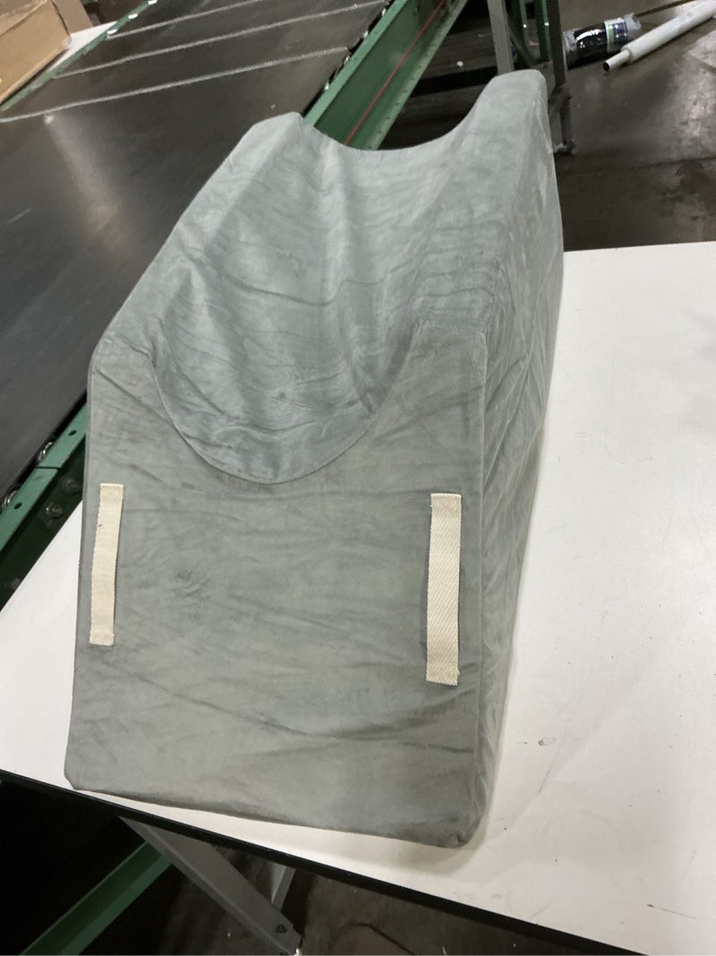 Condition photo showing Good Condition for ((similar)jtranquilrelax elevation pillows for leg after surgery, memory foam adjustable wedge pillow for injury or rest, ankle pillow for sleeping blood circulation full grey/single leg full grey single leg