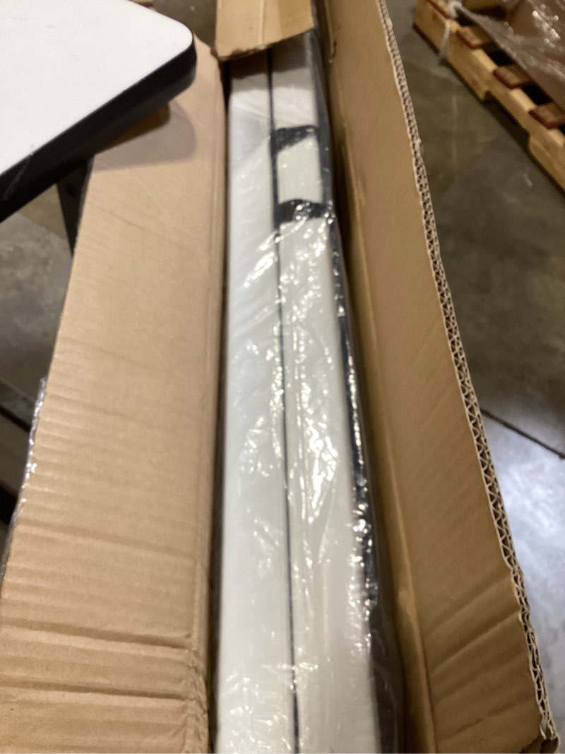 Condition photo showing Good Condition for fdw folding half portable foldable table for parties backyard events (white, 6 ft 70 * 29) (white, 8 ft) white 8 ft