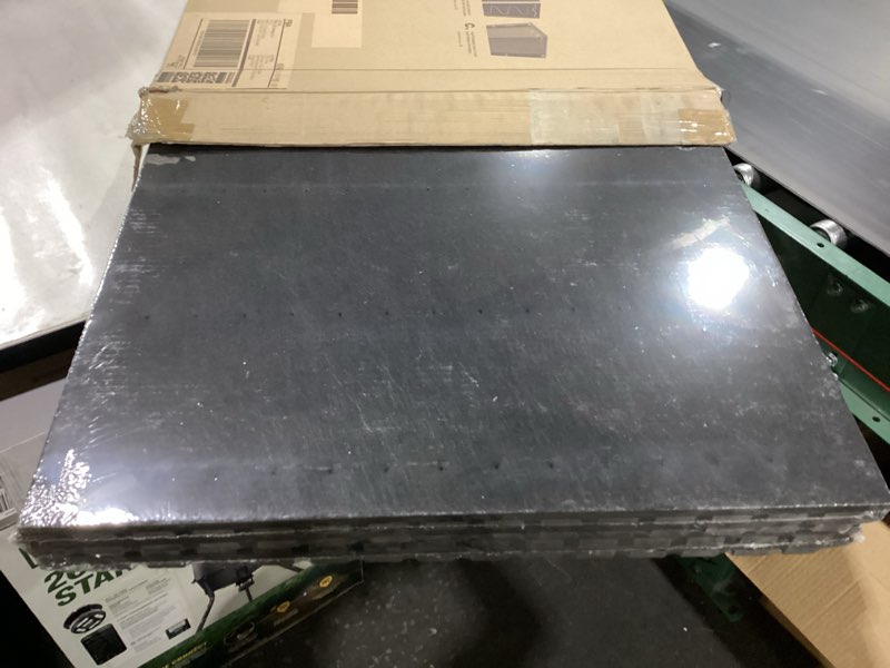 4PCS Wall Panels,3D Wood Slat Acoustic Panels Grooved Soundproof Ceiling Panels with PET Fiber Backi