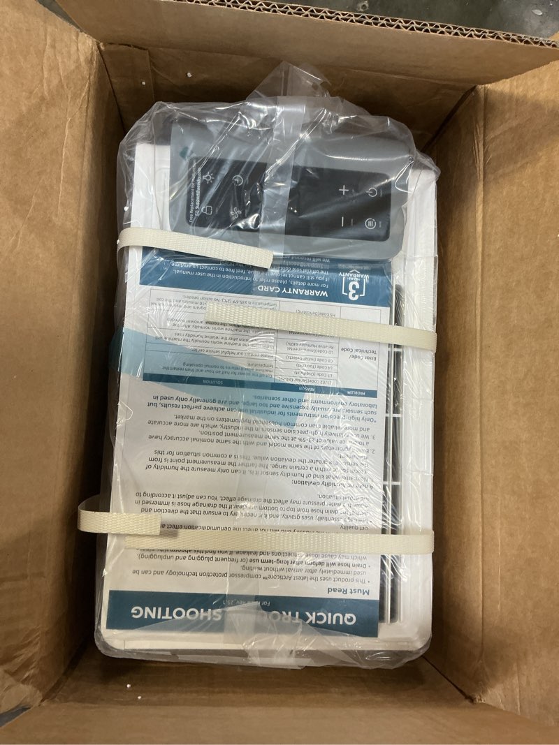 Condition photo showing Good Condition for 4500 sq.ft most efficient energy star 2025 dehumidifier,aeocky max 80 pint/day smart compressor dehumidifier with drain hose, intelligent humidistat,for basement,bedroom,home,bathroom 80 pints - 4500 sq.ft