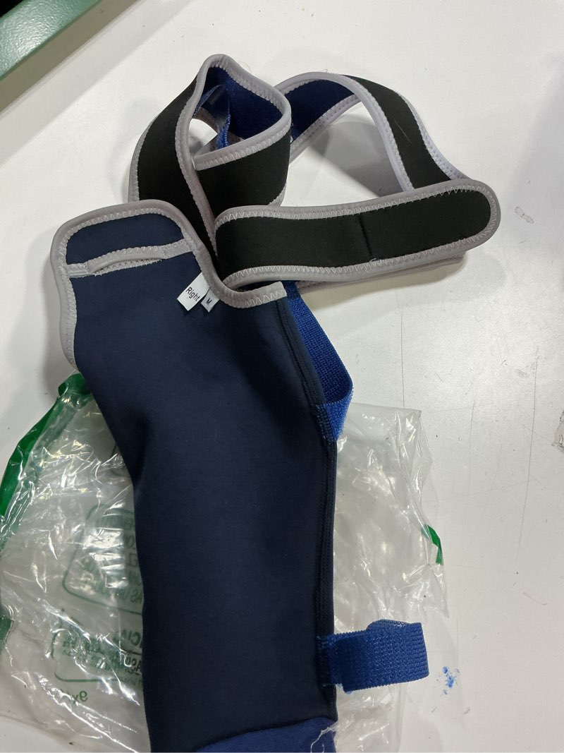Condition photo showing Good Condition for (Size:M)Dog Rear Leg Sleeve to Stop Licking: Soft Recovery Wrap for Hind/Back Leg Wounds, TPLO ACL Surgery, Surgical Sleeve for Small Medium Large Dogs, Cone Alternative (Right-XL,Navy Blue) Navy Blue Right-XL