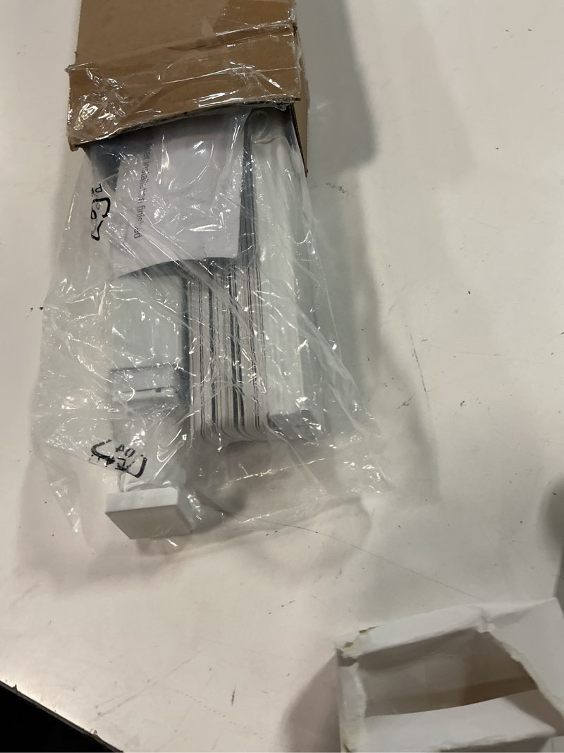 Condition photo showing Good Condition for lazblinds no tools no drill 1" vinyl mini blinds, cordless blinds for windows, light filtering horizontal window blinds & shades, 23" w x 48" h, white cordless-white 23" w x 48" h