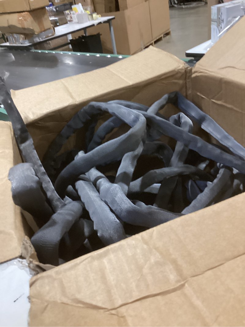 Condition photo showing As Is for apex zero-g 4001-100 garden hose, 5/8 in, 100 ft l, coupling, fiber, gray