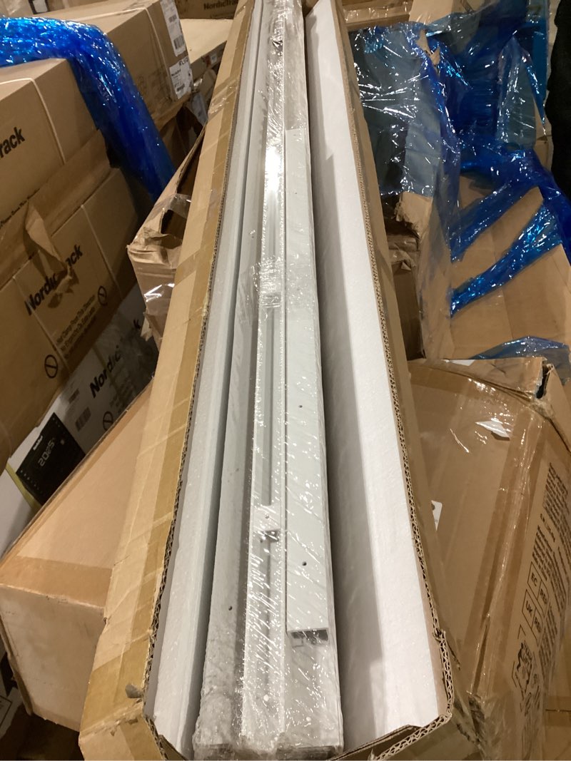 Condition photo showing New/Like New for DIYHD 36X80in Accordion Door, White Double Layer PVC Folding Interior Door with Sliding Track Kit, Space-Saving Closet Door, No Floor Track, Dual-Sided Handle & Latch, Easy Install