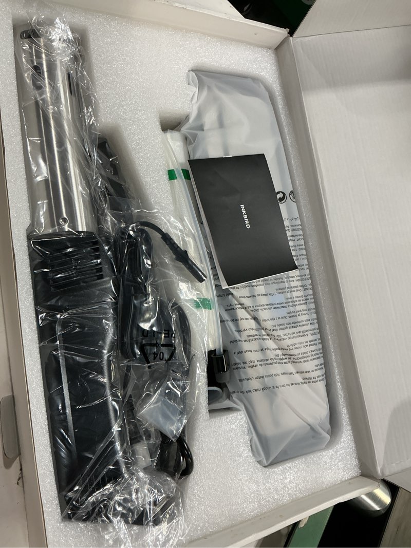 Condition photo showing Good Condition for inkbird wifi sous vide cooker isv-100w bundle with ink-vs01 vacuum sealer machine | 1000w sous-vide cooker immersion circulator with 14 preset recipes on app and thermal immersion with timer