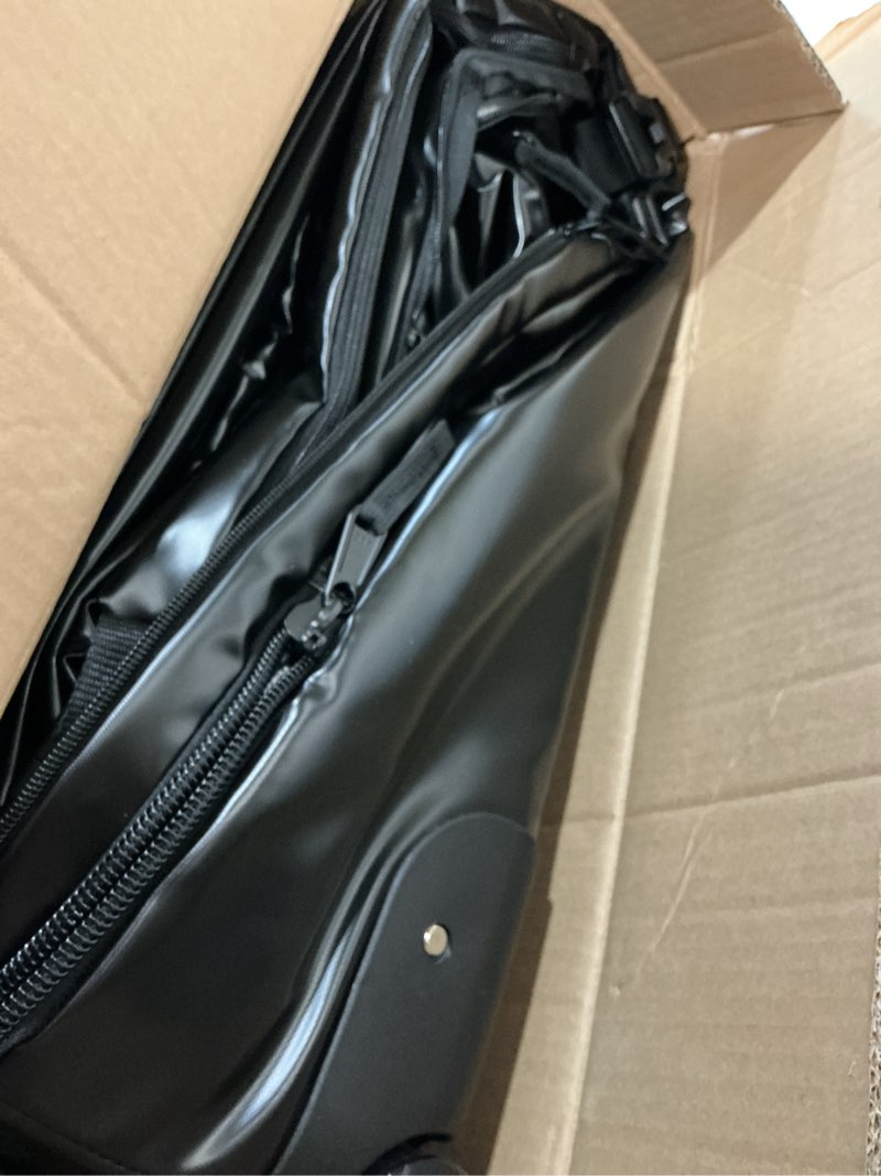 Condition photo showing Good Condition for double rolling ski bag padded waterproof snowboard bag with wheels for air travel wheeled ski bag for snowboard or skis accommodates ski boot black 175cm