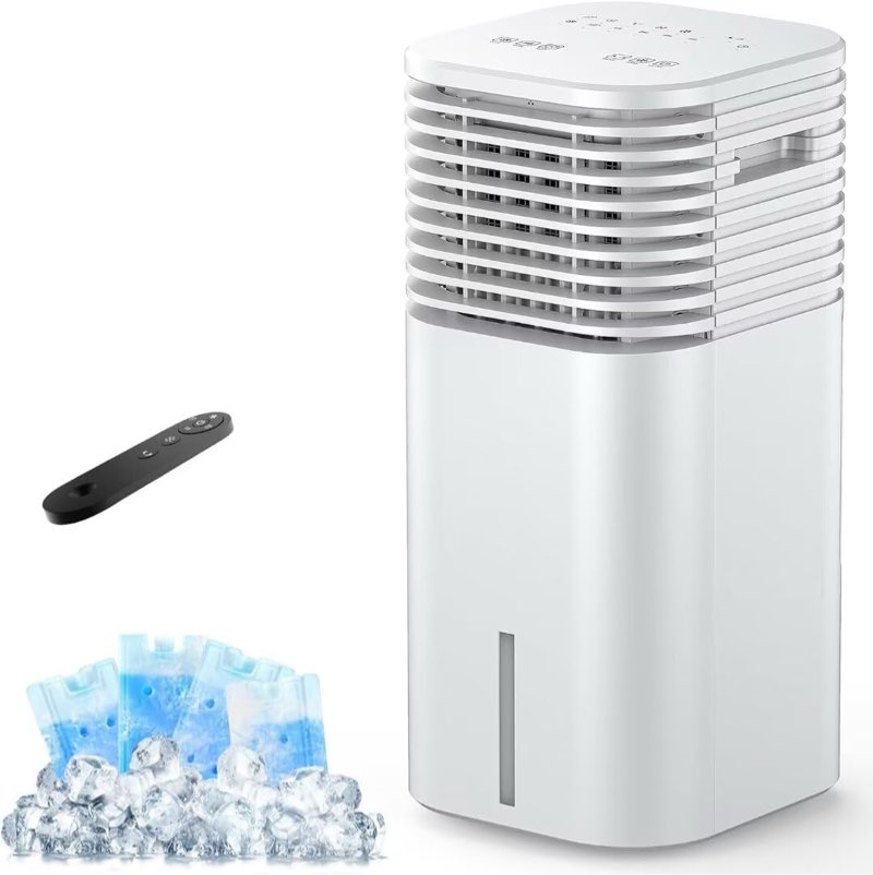 24" windowless portable air conditioner, 15h timer & 120°oscillation, 3-in-1 portable ac unit with r