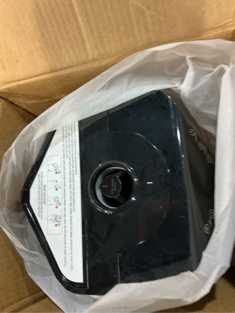 Condition photo showing As Is for 5Gal Humidifiers for Bedroom Large Room 2800 sq ft, 19L Quiet Humidifiers for Large Room, Floor Humidifier with 6 Mist Mode & Auto 180°Mist Tube for Home Whole House School Office Commercial Plants black