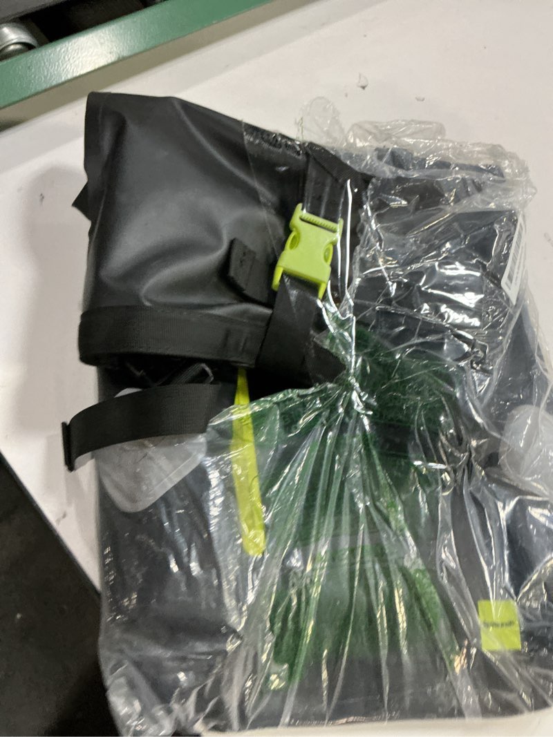 Condition photo showing As Is for Rhinowalk Bike Bag Waterproof Bike Pannier Bag,(for Bicycle Cargo Rack Saddle Bag Shoulder Bag Laptop Pannier Rack Bicycle Bag Professional Cycling Accessories)