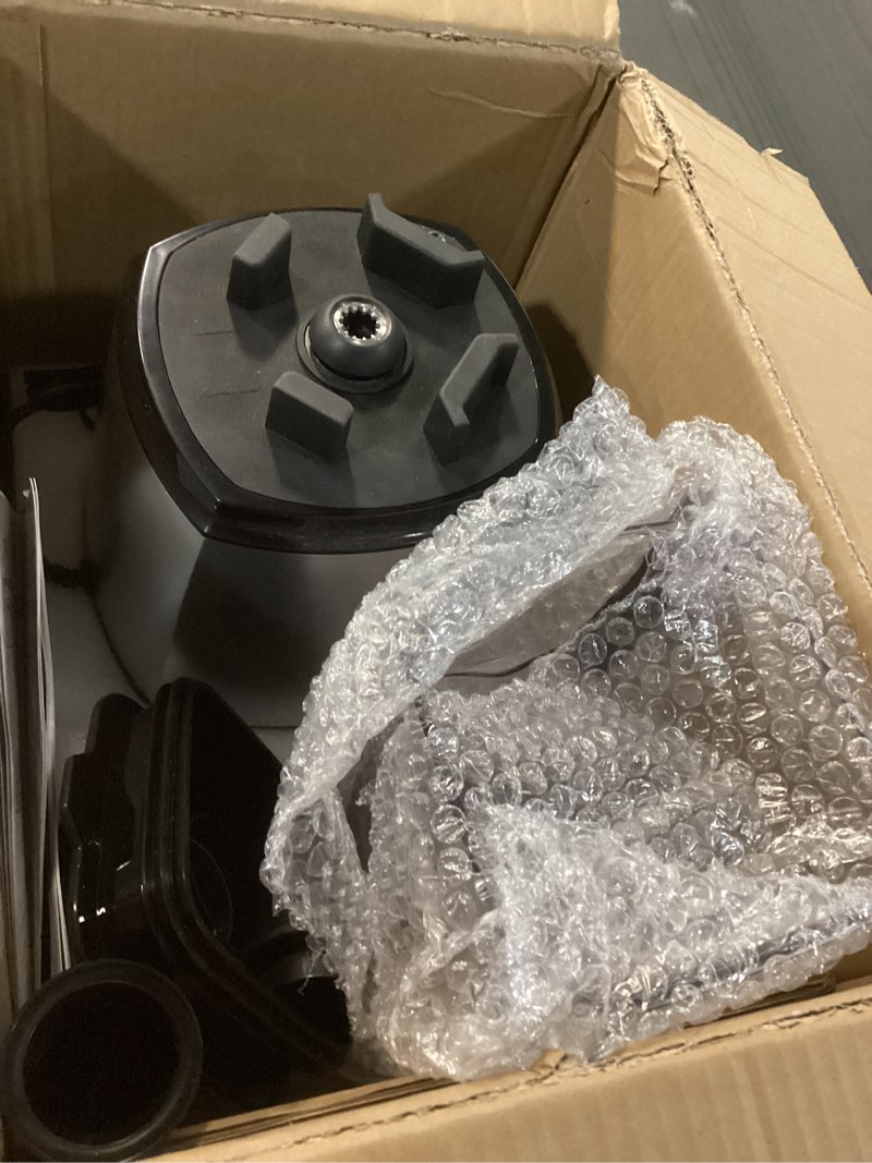 Condition photo showing Good Condition for 1800 WP Smoothie Blenders for Kitchen, 30,000 RPM Large Blender for Smoothies, Ice Crushing & Frozen Fruit Heavy Duty Grinder with 68oz BPA-Free Pitcher, Adjustment Speed Knob, Silver