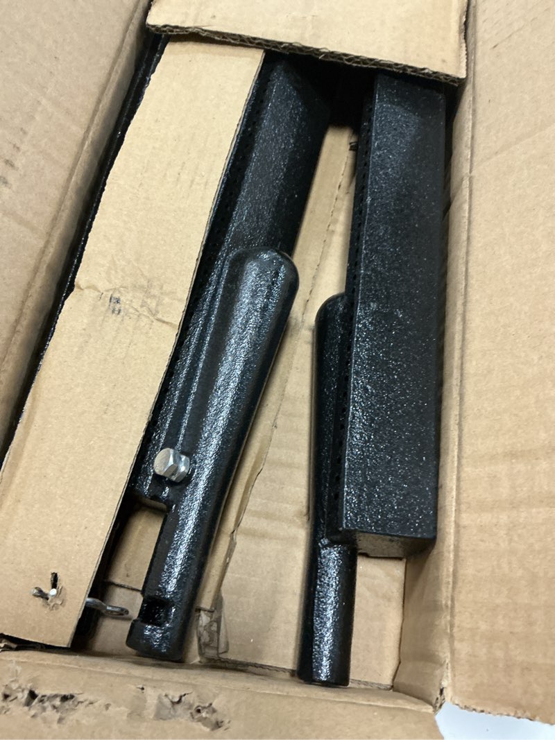 Condition photo showing New/Like New for direct store parts db106 (3-pack) 13 3/4” cast iron burner replacement for charbroil, centro, front avenue, costco kirkland, thermos gas grills, for charbroil 463240804, 463247004, 463261406 models
