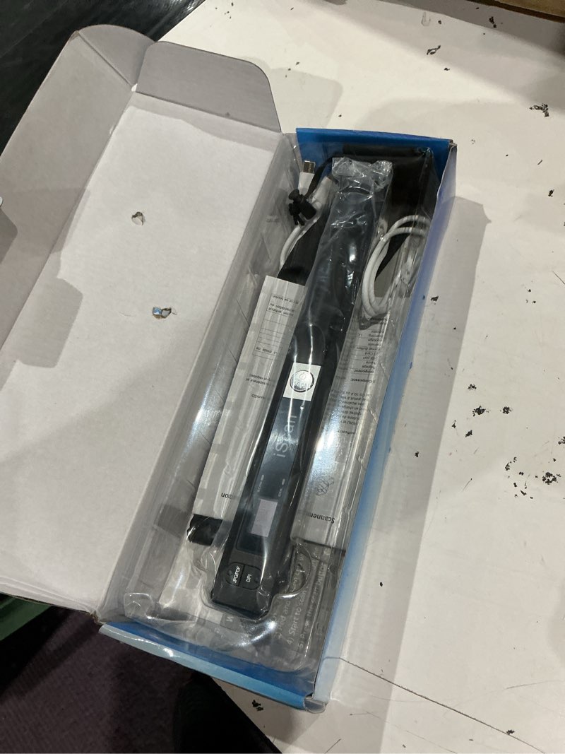 Condition photo showing Good Condition for portable document scanner, 900dpi handheld scanner wand for documents & receipts, a4 photo image scanner jpg/pdf, portable scanner for laptop, usb 2.0 high speed transfer, supports micro sd card