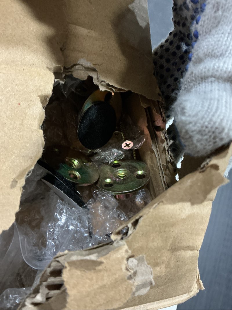 Condition photo showing Good Condition for TURSTIN Set of 8 Furniture Legs 8 Inch Square Solid Wood Couch Legs Replacement Sofa Legs Mid Century Furniture Feet for Armchair Bed Dresser Cabinet Include Installation Hardware, Natural 8 Inches Natural