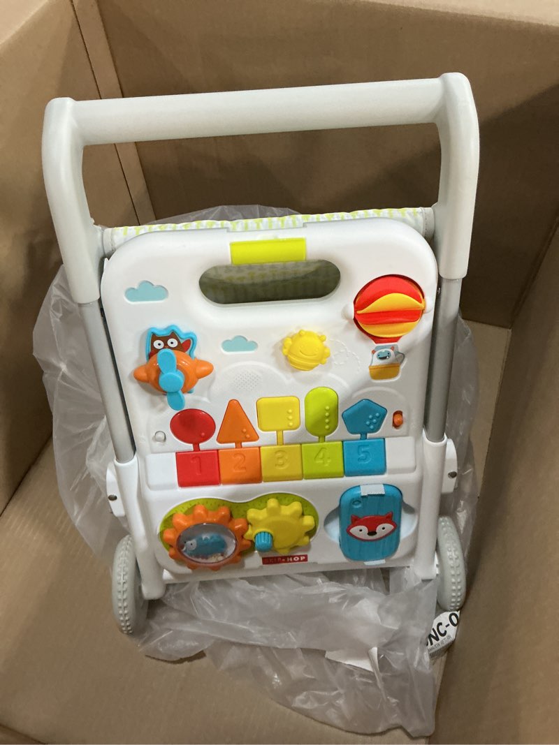 Condition photo showing Good Condition for skip hop baby walker 4-in-1 sit to stand convertible light up walker with 40+ activities explore & more age 6m+