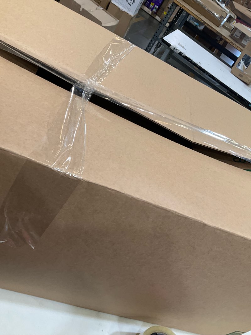 Condition photo showing As Is for seat cushion inserts 24 l × 24 w × 5 h