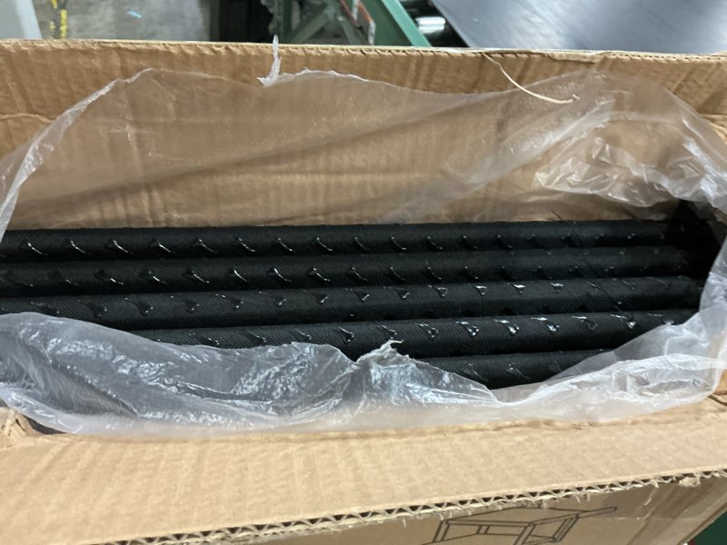 Condition photo showing As Is for Extra Wide Dog Stairs for Car - Foldable Dog Ramps for Large Dogs with Non Slip Surface, Portable Pet Stairs for Cars and SUV, Truck, Sofas, Bed Support Up to 250 lbs(Wide 5 Steps) Upgraded Wide 5 Steps