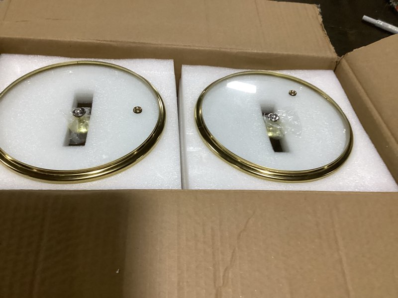 Condition photo showing Good Condition for honeydak 2 pack 2 gallon each amber glass drink dispensers with spigot, gold accent, beverage dispensers with stand for lemonade juice water iced tea cocktails